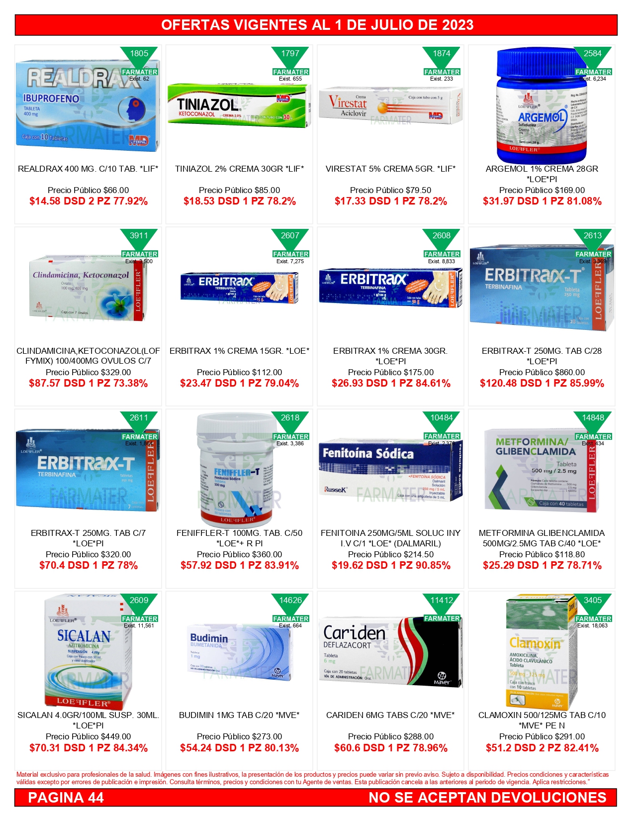 Catalogo Farmater Julio